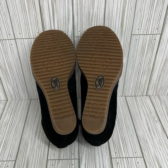 SÖFFT Slayton Black Wedge Bootie Size 8.5 - Picture 9 of 14